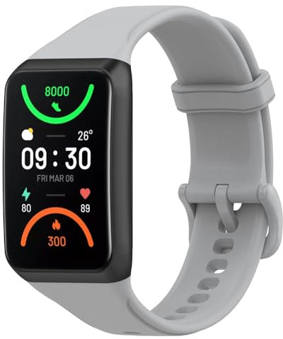 BYISYUE Cinturino per Oppo Band 2, Silicone Sport Bracciali Cinturini di Ricambio per Oppo Band 2