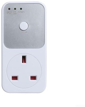 1 Way/ 1 Surge Protection , Automatic Voltage Protector Socket Switcher, Power Surge Safe Protector Socket Refrigerator Protect