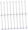 CANIGHT 20st Steckbrett Haken Lochbrett-aufbewahrungshaken Regalhalterstifte Lochplatten-haken-kit Steckbrett-organisatoren Haken Für Lochbrett Wandhaken Steckbrett-organizer Silver Eisen
