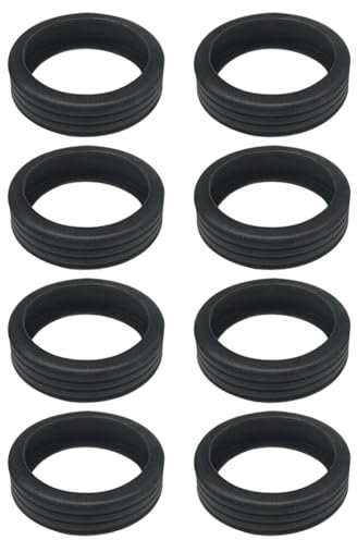 Cubiertas de ruedas de equipaje, cubiertas de ruedas de maleta,Zapatos con ruedas de silla de silicona - Funda protectora de rueda de compartimento de equipaje Anti-ruido 8X, protector de rueda de