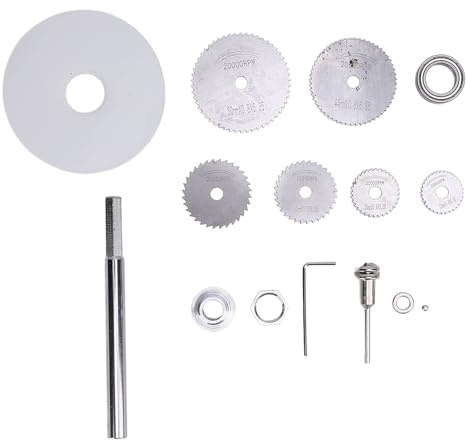 CHEOTIME Inside Pipe Cutter for PVC Pipe HHS Plumbing Internal Pipe Cutter with Scale Adjustable Depth Gauge Saw Blades and Hex Shank for PVC Plastic (12cm/4.7in)