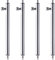 YQQYG 4 Pcs Quick Release Spring Bar, 22mm Watch Band Pins Replacement, Stainless Steel Watch Spring Bar Tool, Strap Link Pins Watch Repair Accessories