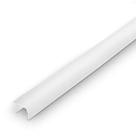 BRILONER - Pimp your Panel Diffusor weiße Optik, Kunststoffprofil, Zubehör Akustik Paneele, Spaltenbreite 12-13 mm, klemmbar, kürzbar, 1,3m, Weiß