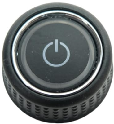 KiBcsLic Radio Display Bildschirm Taste Trim Auto Front Konsole Radio Volumen Knopf Zubehör für Golf, Links