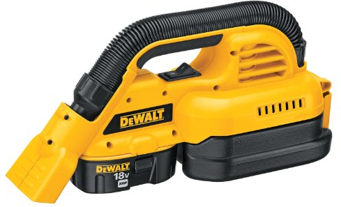 DEWALT DC515K 1/2-Gallon 18-Volt NiCd Cordless Wet/Dry Vac