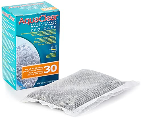 AquaClear 30 Zeo-Carb Filtereinsatz Aquarium Filter Ersatz Medien A606