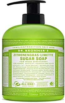 Dr. Bronner's Sugar Soap Lemongrass/Limette - 710 ml