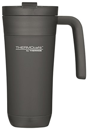 Thermos - Tasse isolée - Travel Mug - 425 ml - Noir