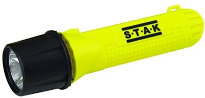 Velamp FATEX01 LED-Taschenlampe IP67, schwarz/gelb