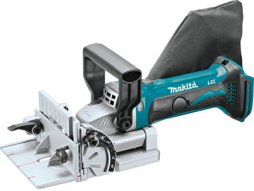 Makita LXT - Falegname a piastra senza fili agli ioni di litio, 18 V, 45 gradi, 40,6 x 21,6 x 17,8 cm, 3,4 kg, legno, sega