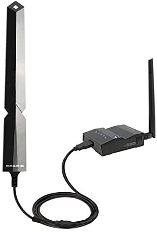 CC Vector Long Range WiFi Receiver System - Wiederholt alle WiFi-Geräte an einem entfernten Ort.Erhöhen Sie die Abdeckung für Garage, Garten, Obergeschoss, Hinterzimmer und mehr; 2,4 GHz
