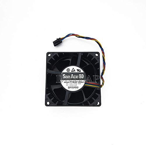 DBTLAP Ventilador de la CPU del Ordenador portátil para DELL Optiplex 740SF 755SF 320 360 330 960 GX520 M8041 HU540 M8788 P8402 KG316,9G0812P1F041 9G0812P1F031 4Wire Ventilador