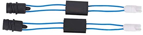 EBTOOLS Warnung Canceller Widerstand Canbus T10 W5W-T10 Led Decoder, 2Pcs T10 Led Warnung Canceller Adapter Scheinwerfer Fehlerfrei Decoder Gerätewiderstand