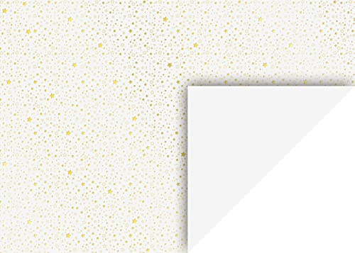 Heyda Motivkarton Sterne einseitig Bedruckt 50x70 cm Papier Weiß