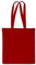 SAKETOS 1 Stück Stofftasche 38 x 42 cm - Tote Bag Rot - Stoffbeutel zum Bemalen Unbedruckt - Baumwolltasche mit Zwei Langen Griffen - Tragetasche, Einkaufstaschen