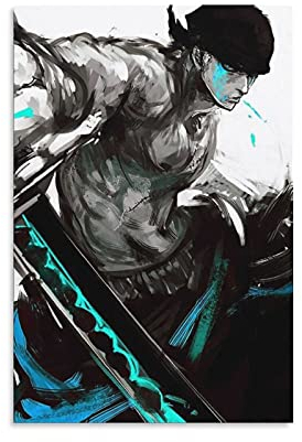 Wandkunst-Deko, Messer, Zorro, Leinwand, Poster, Schlafzimmer, Büro, Raumdekoration, Geschenk, Bild, Gemälde für Wohnzimmer, Schlafzimmer, Dekoration, 20 x 30 cm