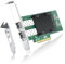 ipolex Scheda di rete da 10Gb, 2 porte SFP+, scheda di interfaccia di rete da 10 GbE rispetto all'Intel X710-DA2, supporto Windows Server/Windows/Linux/VMware (non supporta Mac OS, modalità bypass)