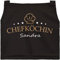 SpecialMe® Kochschürze Küchenschürze Backschürze Damen personalisierte Schürze für Frauen mit Namen Baumwolle schwarz unisize