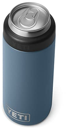 YETI Rambler Colster Slim Can Isolator für die schlanken harten Seltzer Dosen, 340 ml, Nordic Blue