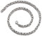 Epinki Halskette Edelstahl Herren 71 cm, Byzantine Königskette Silber Freundschaftsketten Jungen Breit 6MM Edelstahlkette für Jungs Hip Hop für Männer