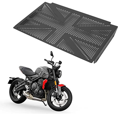 Longzhuo Cubierta Protectora de Rejilla de radiador Protector de radiador de Motocicleta de Acero Inoxidable para Trident 660