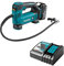 MAKITA DMP181Z Luftpumpe 18 V Li-Ion (1 Akku BL1850B + 1 Schnellladegerät DC18RC)