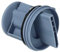 vhbw Flusensieb Ersatz für Bosch 00602008, 00605010, 00647920, 10000845 für Waschmaschine, Trockner - 6,3 cm, Mit Dichtungsring