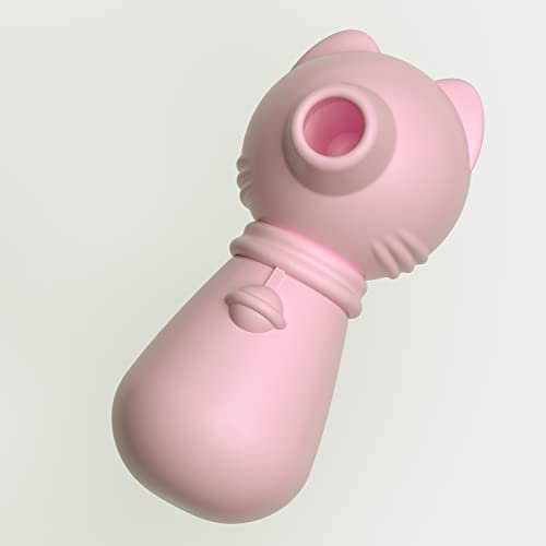 Succhia clitoride per donna potente e silenzioso – Vibratore clitoride con lingua vibrante – Stimolatore clitoride femminile per squirt intenso – Vibratore piccolo ricaricabile USB in silicone sicuro