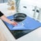 HomeMakers Induction Hob Protector Mat with Cooking Function | Large 61x53cm | Scratch and Spill Heat-Resistant Silicone Cooktop Cover | Non-Slip Surface | Easy-to-Clean Kitchen Mat(Coffee)