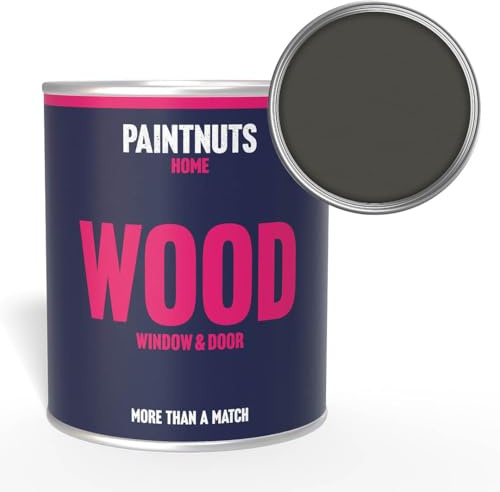 Paintnuts Wood Window & Door Paint - RAL-7022 - UMBRA GREY Matt 2.5 Litre Tin