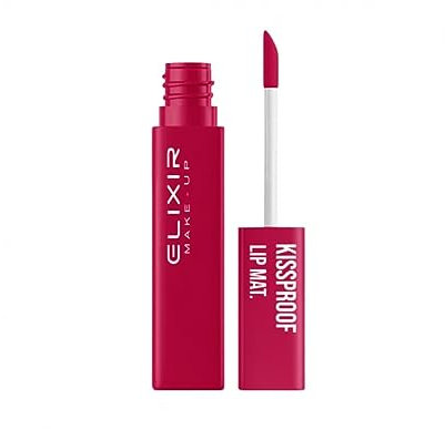 Elixir Make-Up KissProof Matte, indische Lippen, Rot, 021, 4,5 g