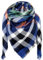 DELEY Retro Damen Tartan Schal weicher karierter karierter Schal Wickelschal Decke Schals Rot