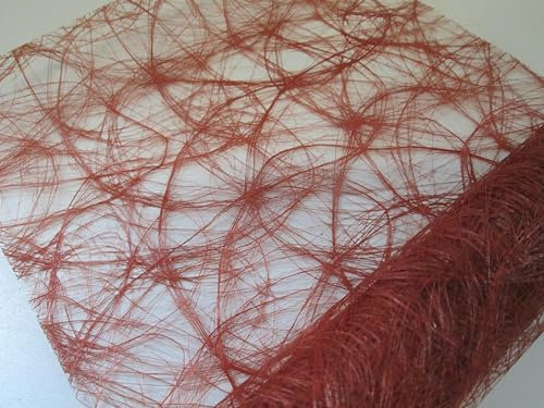 Generisch Sizoweb Tischläufer Tischband Dekoration Dekor Breite 30 cm Rollenlänge und Farbe wählbar Cinnamon=Zimt 5 Meter