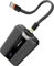VEEKTOMX PD 30W Power Bank Carga Rápida 10000mAh, Compacto Bateria Portatil con Cable USB C Integrado Desmontable, Mini Batería Externa Universal Compatible con iPhone 15/14/Samsung/MacBook (Gris)
