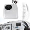 Lakenbroade Climatiseur 12 V/24 V/48 V CC, climatiseur de Toit Applicable aux camions, Camping-Cars, Bus, pelles, Camping-Cars, véhicules agricoles, etc. Climatiseur Fonction Froid/Chaud,12V