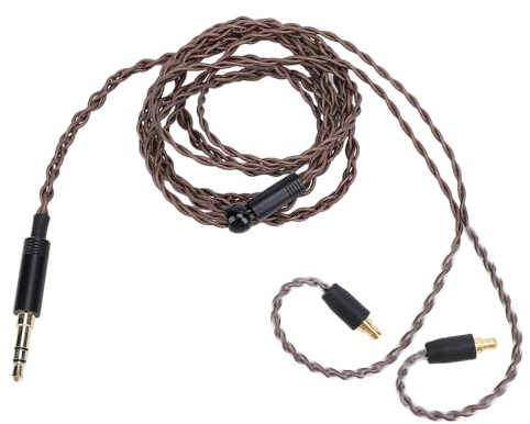 Dpofirs Cavo Audio Sostitutivo Cavo per Cuffie di Aggiornamento for IE100 Pro IE400 Pro IE500 Pro, Spina da 3,5 Mm, Cavo Sostitutivo da 1,2 M