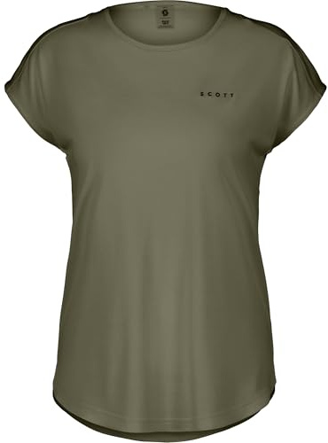 SCOTT Defined Damen Outdoor/Sport Shirt kurz hay grün 2025: Größe: M (38/40)