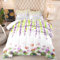 Duvet Lila Cyan Bedruckte Schlafdecke Ganzjahres Bettdecke Winter Aesthetic Komfort Bett Decke Maschinen Waschbar
