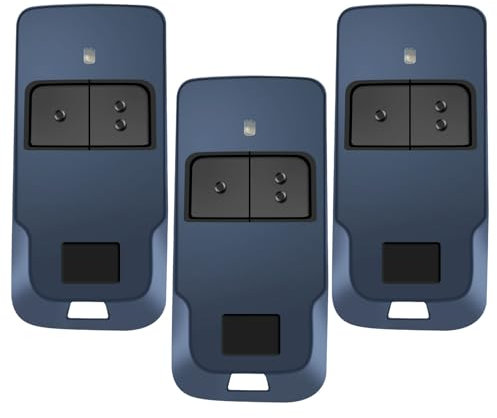 Telecomando per cancello Compatibile con BFT Mitto Cool C2, 3 pezzi Telecomando per cancello BFT a due canali, sostituisce il telecomando BFT Mitto RCB02, telecomando per porte da garage