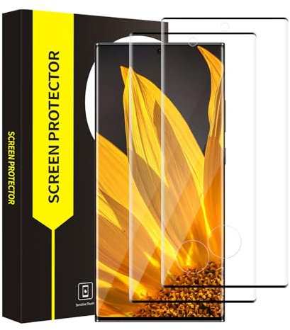 VSEER 2 Stück 3D Schutzfolie für Panzerglas für Samsung Galaxy S22 Ultra 5G, Blasenfrei Splitterfest Samsung S22 Ultra Displayschutzfolie, 0.33mm Ultra-Klar Stoßfeste S22 Ultra 5G Schutzglas