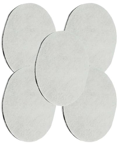 vhbw 5x Filtre à graisses remplacement pour SEB 1500984689, SS-984689 pour friteuse - 140 mm