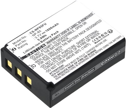 Batterie compatible pour Fujifilm Finepix F305, FinePix SL1000, Finepix SL240