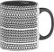 Ich Hasse Menschen Tasse Lustiges Geschenk Allover-Print Quer Lesen (Schwarz)