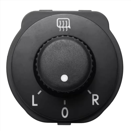 Interrupteur de Rétroviseur Compatible Avec VW Pour Polo 2010 2011 2012 2013 - 2019 Bouton Réglage Commande Rétroviseur Électrique Interrupteur Rétroviseur Latéral Arrière 6R1 959 565A 6R1959565F