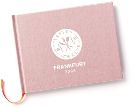 TASTE TWELVE Frankfurt 2026 – Gutscheinbuch & Restaurantführer mit 12 Top-Restaurants – das perfekte Geschenk für Genießer