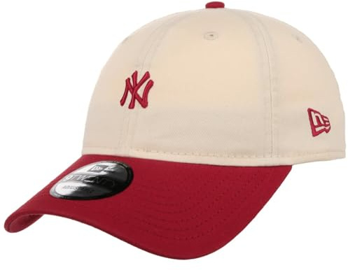New Era 9Twenty Twotone Mini NY Logo Cap Basecap Baseballcap Curved Brim Damen/Herren - Metallschnalle, mit Schirm Frühling-Sommer Herbst-Winter Frühjahr Sommer Herbst