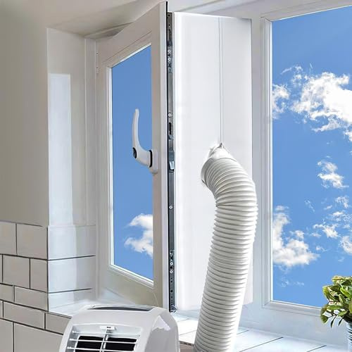 Joint pour Climatiseur de Fenêtre,Bande d'étanchéité pour porte | Kit d'isolation pour fenêtre de clim | Pour Maison, Camping-car, Sous-sol : Isolation Phonique, Réduction du Bruit,