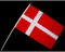 Everflag Stock-Flagge 30 x 45 : Dänemark
