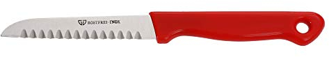 GRÄWE® Buntschneidemesser mit rotem Kunststoffgriff