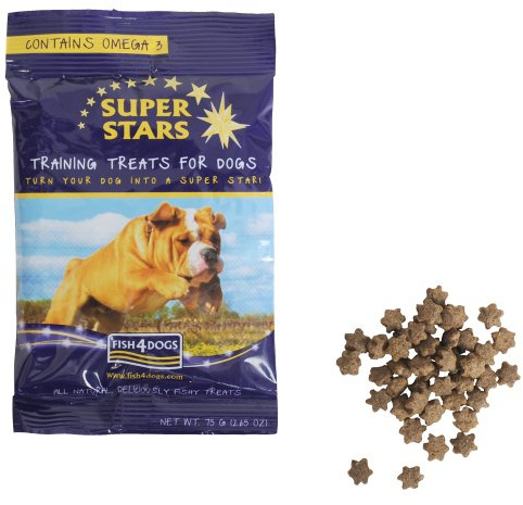 Fish4dogs Super Star Training Treats 75 g